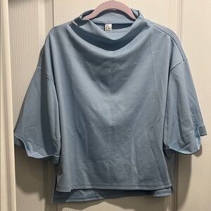 NWT SweatyRocks Sky Blue Women's Shirt